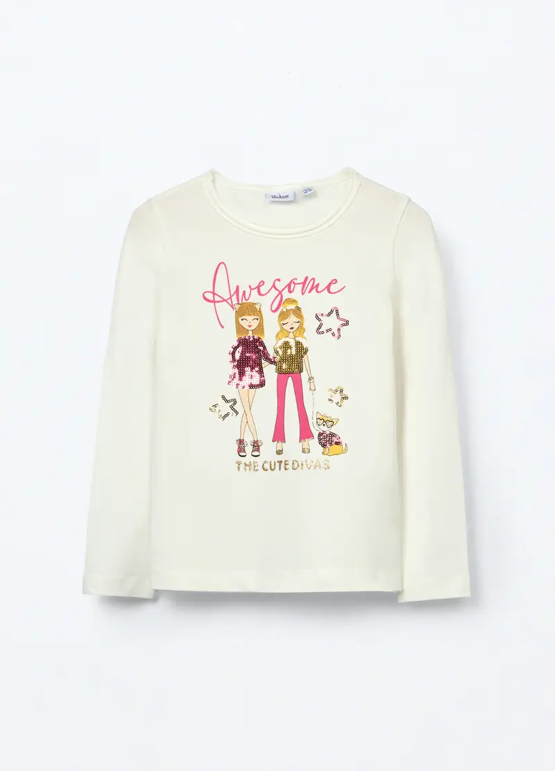 Blukids T-shirt Bambina Bianco 1524357