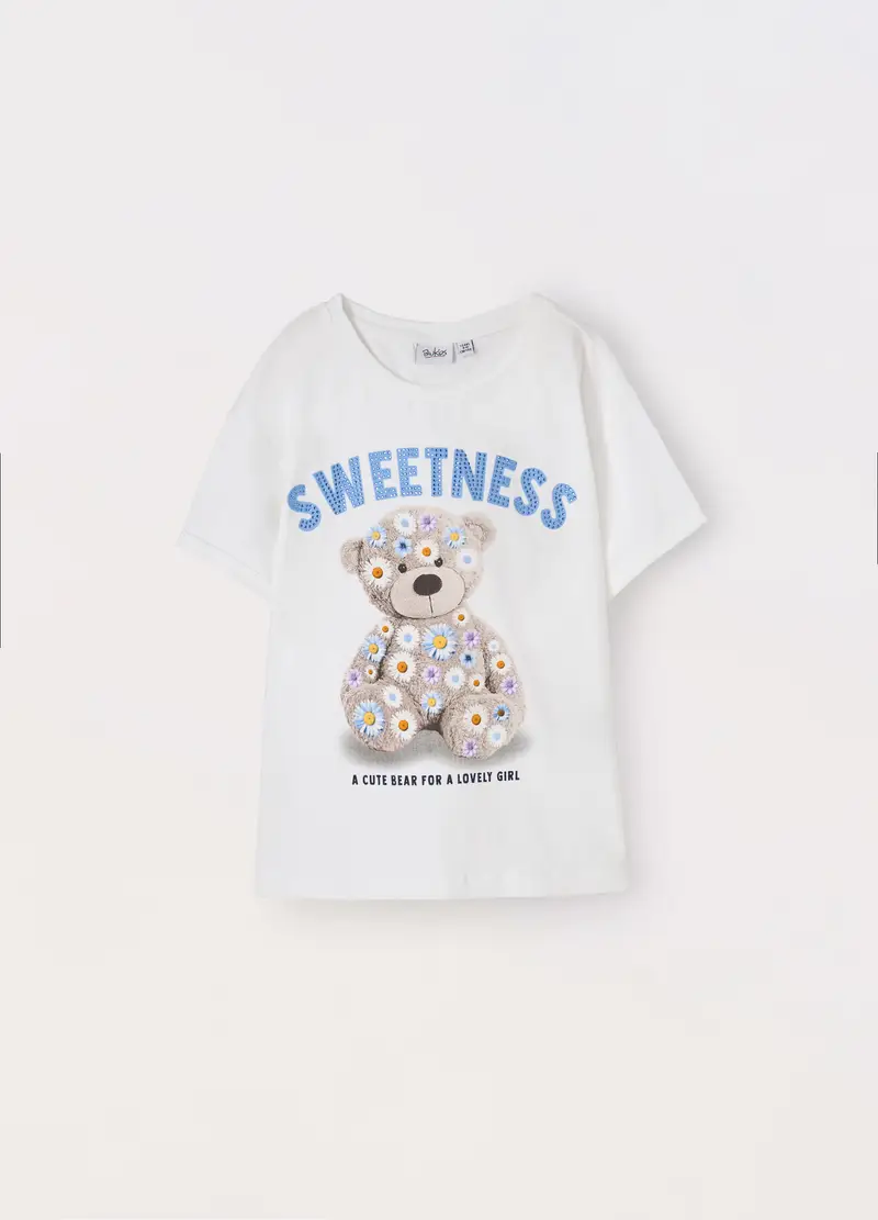 Blukids T-shirt Bambina Bianco 1048656