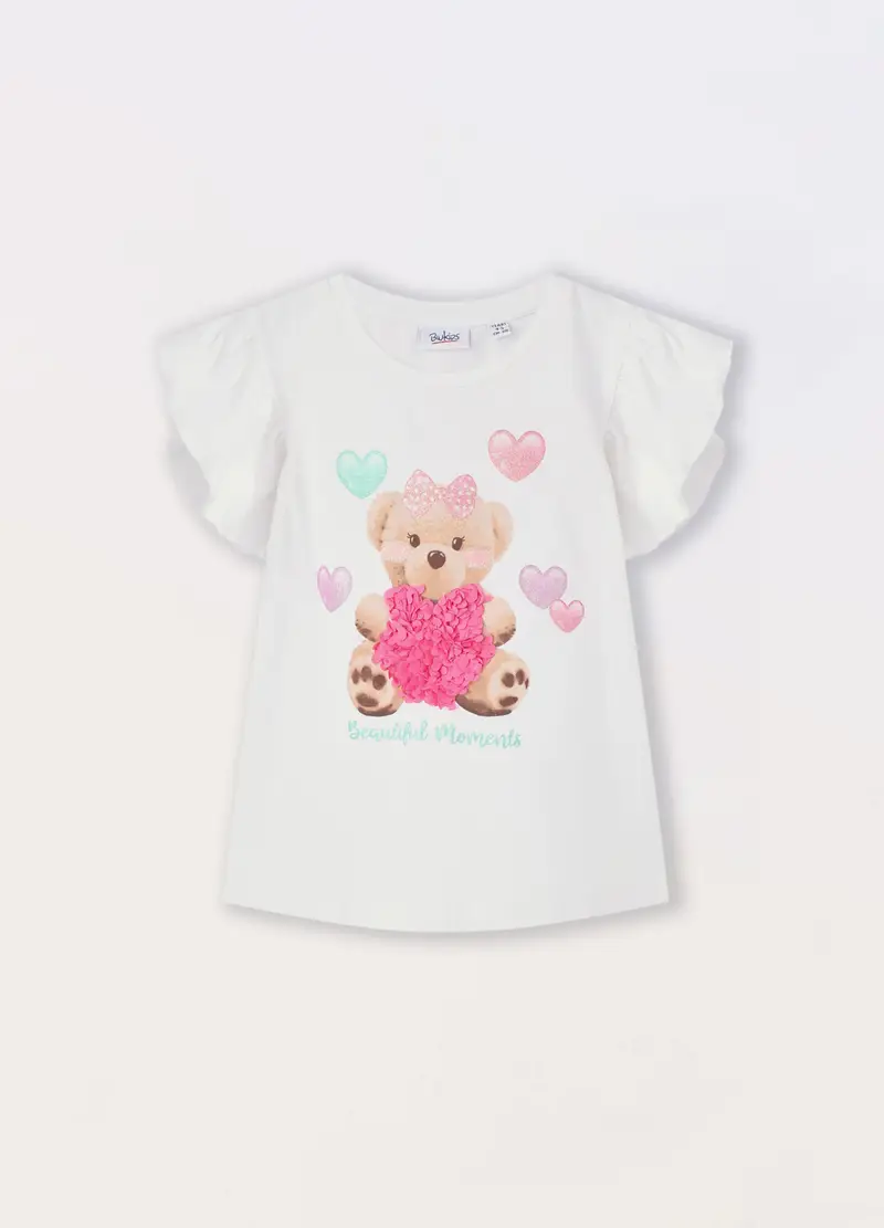Blukids T-shirt Bambina Bianco 965283