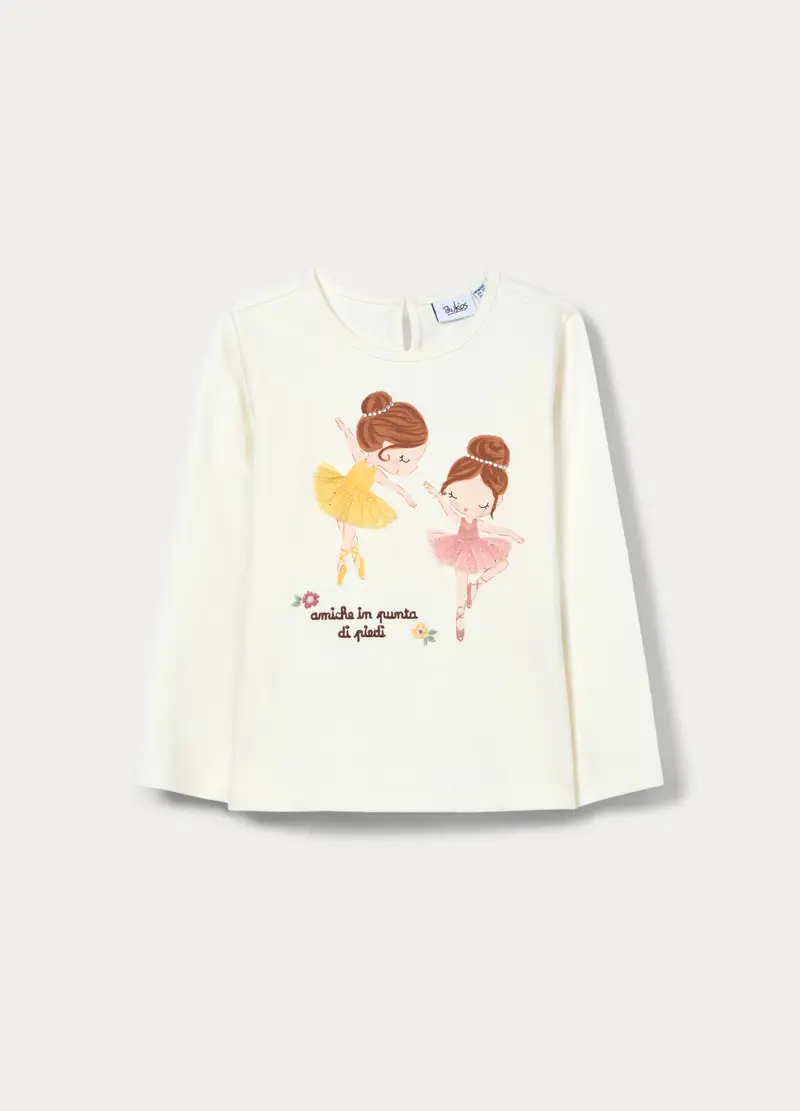Blukids T-shirt Bambina Bianco 4221517