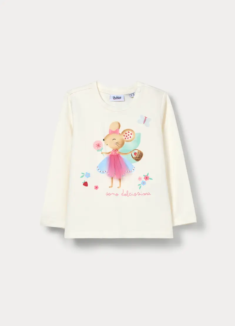 Blukids T-shirt Bambina Bianco 4253560
