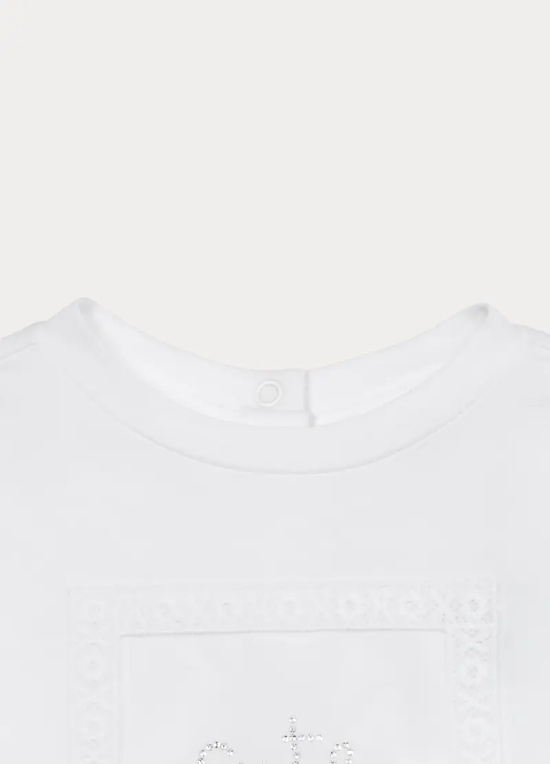 Blukids T-shirt Bambina Bianco 4315879 miniatura 3