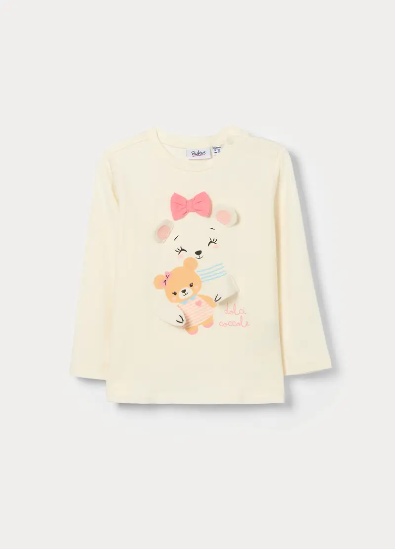 Blukids T-shirt Bambina Bianco 4221204