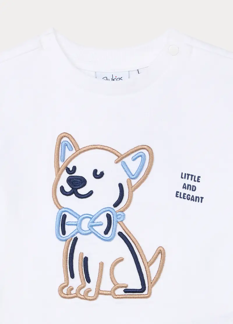 Blukids T-shirt Bambino Bianco 4315880 miniatura 3