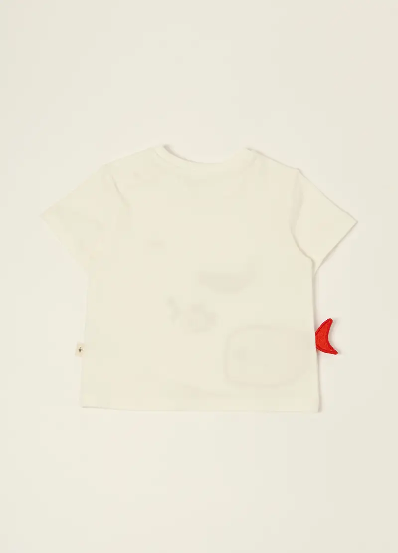 Blukids T-shirt Neonato Bianco 4349924 miniatura 2