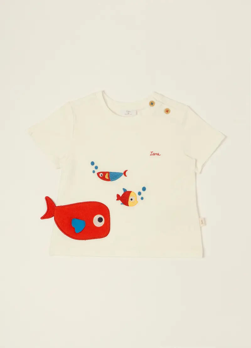 Blukids T-shirt Neonato Bianco 4349924