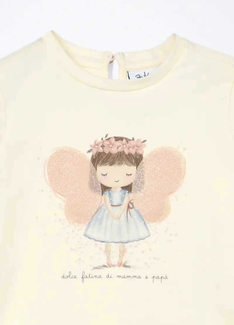 Blukids T-shirt Bambina Bianco 4252374 miniatura 3