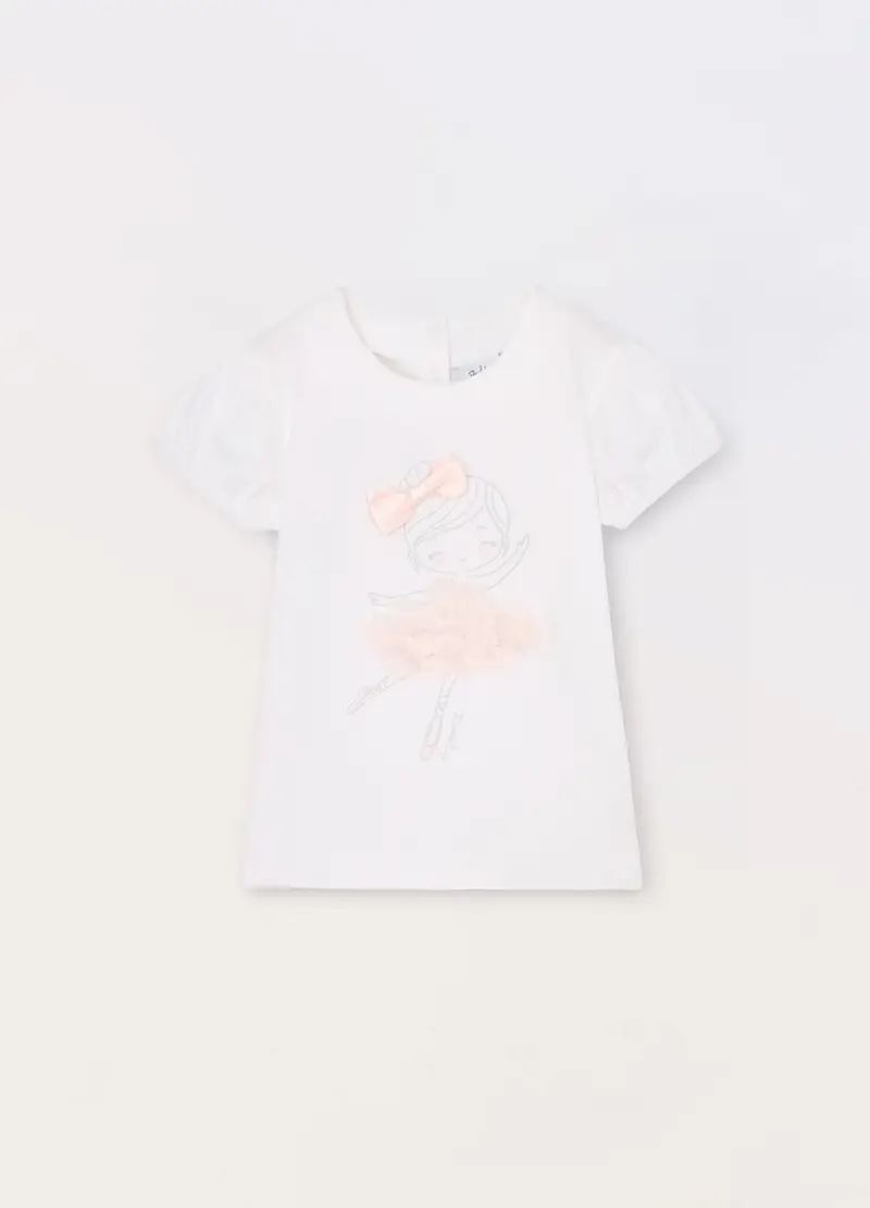 Blukids T-shirt Bambina Bianco 1087286