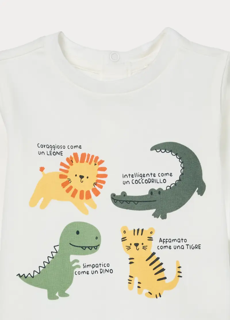 Blukids T-shirt Neonato Bianco 4253278 miniatura 3