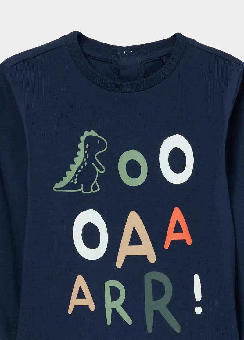 Blukids T-shirt Neonato Blu 4222049 miniatura 3