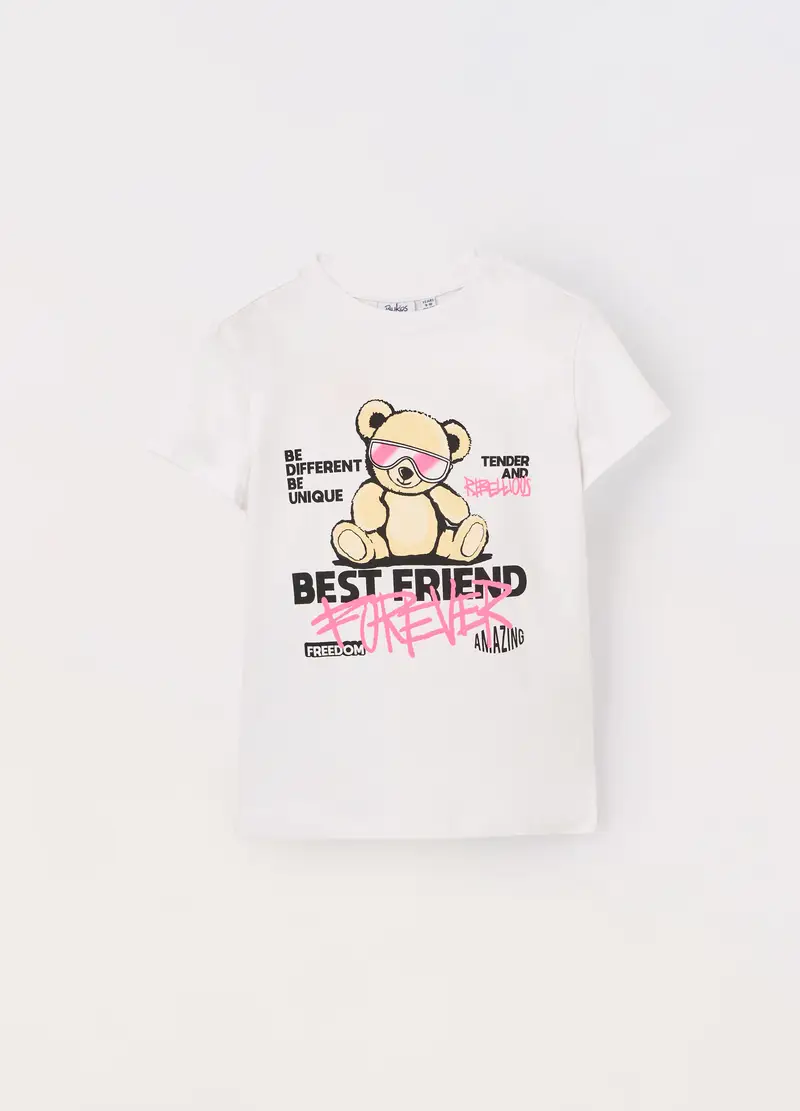 Blukids T-shirt Bambina Bianco 965124