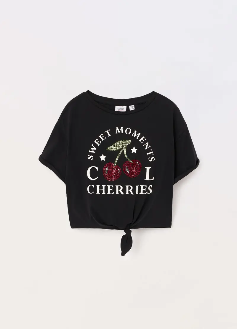 Blukids T-shirt Bambina Nero 1130812