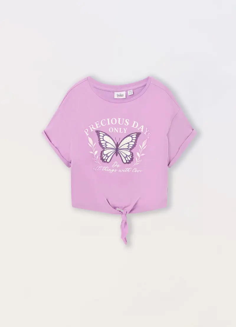 Blukids T-shirt Ragazza Lilla 964477