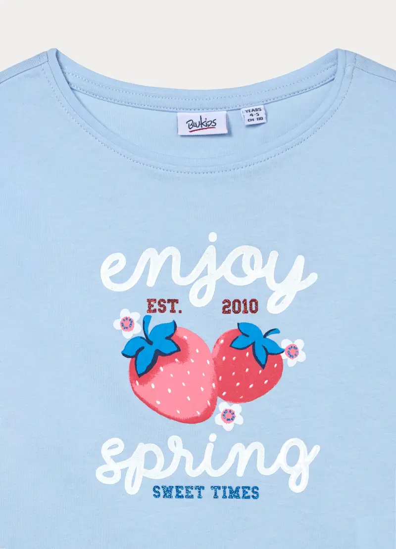 Blukids T-shirt Bambina Azzurro 4318287 miniatura 3