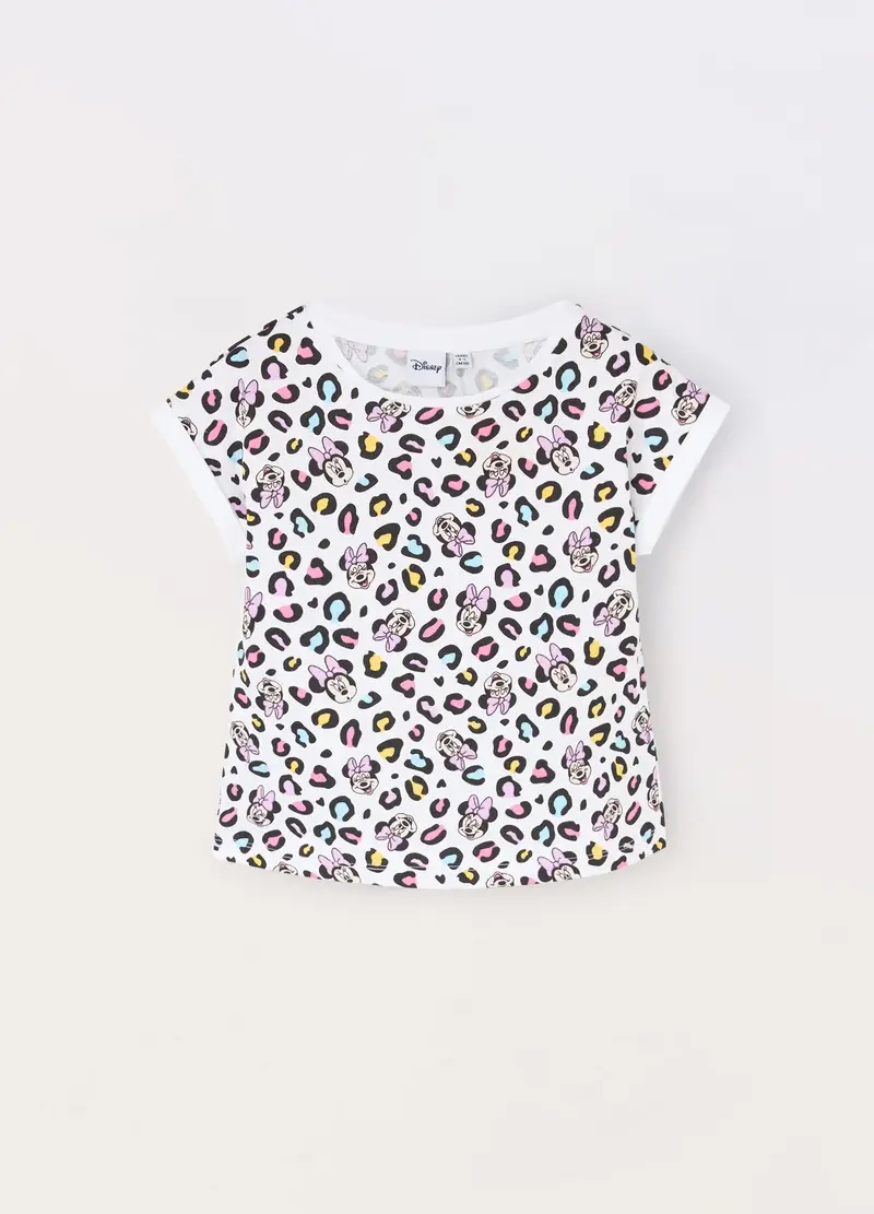 T-shirt In Jersey Di Puro Cotone Bambina, Bianco