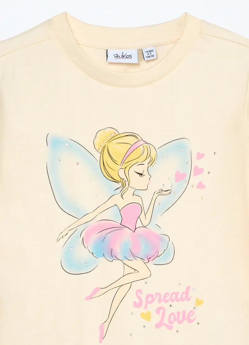 Blukids T-shirt Bambina Bianco 1995887 miniatura 2