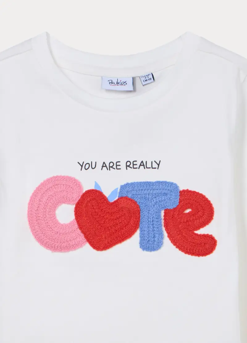 Blukids T-shirt Bambina Bianco 4318311 miniatura 3