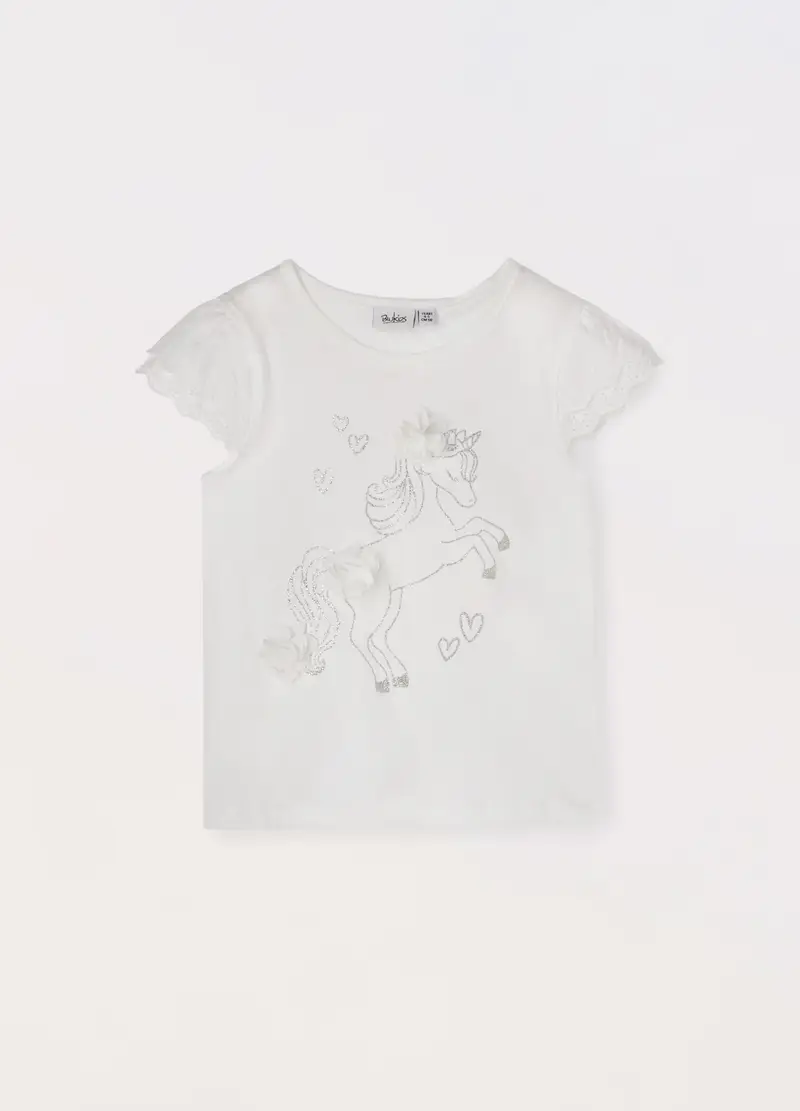 Blukids T-shirt Bambina Bianco 1304753
