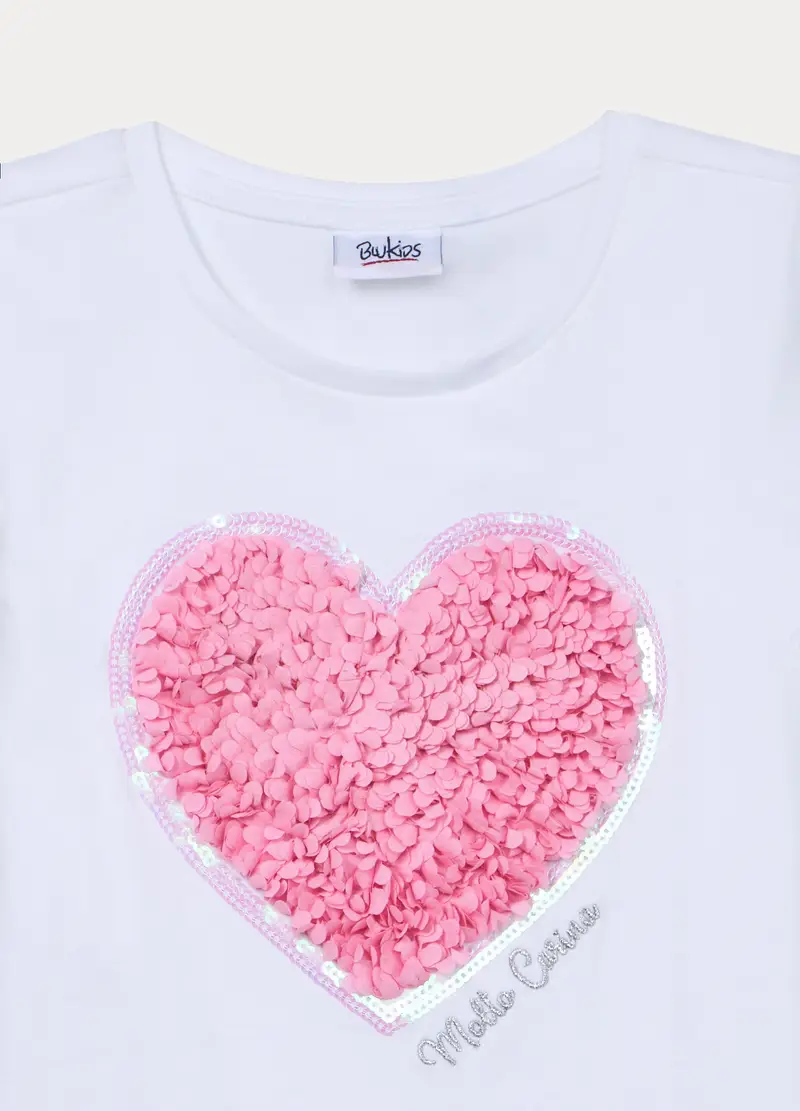 Blukids T-shirt Bambina Bianco 4318290 miniatura 3