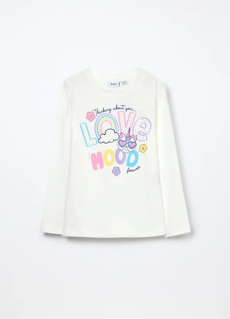 Blukids T-shirt Bambina Bianco 982401