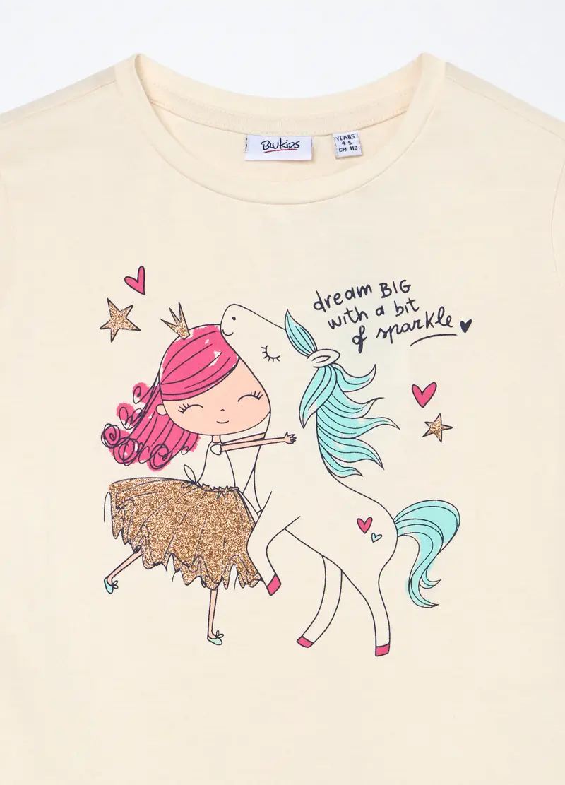 Blukids T-shirt Bambina Bianco 1175968 miniatura 2