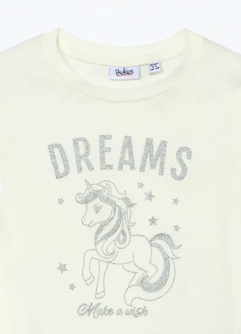 Blukids T-shirt Bambina Bianco 1526980 miniatura 2