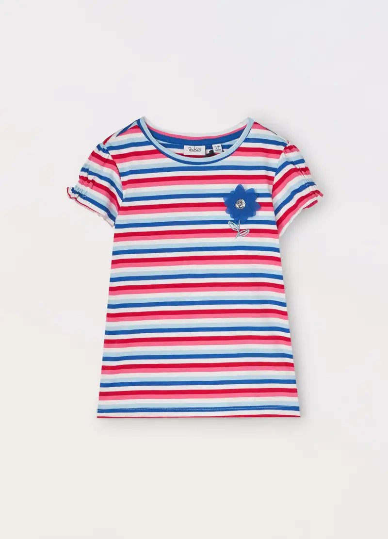 Blukids T-shirt Bambina Blu 1072672
