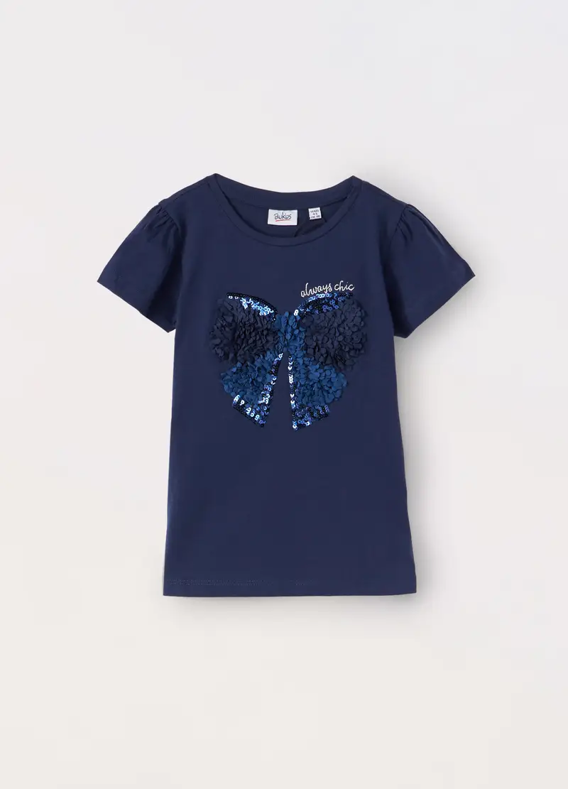 Blukids T-shirt Bambina Blu 964386