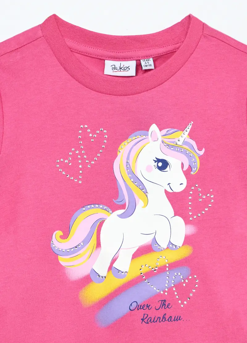 Blukids T-shirt Bambina Rosa 4254371 miniatura 3