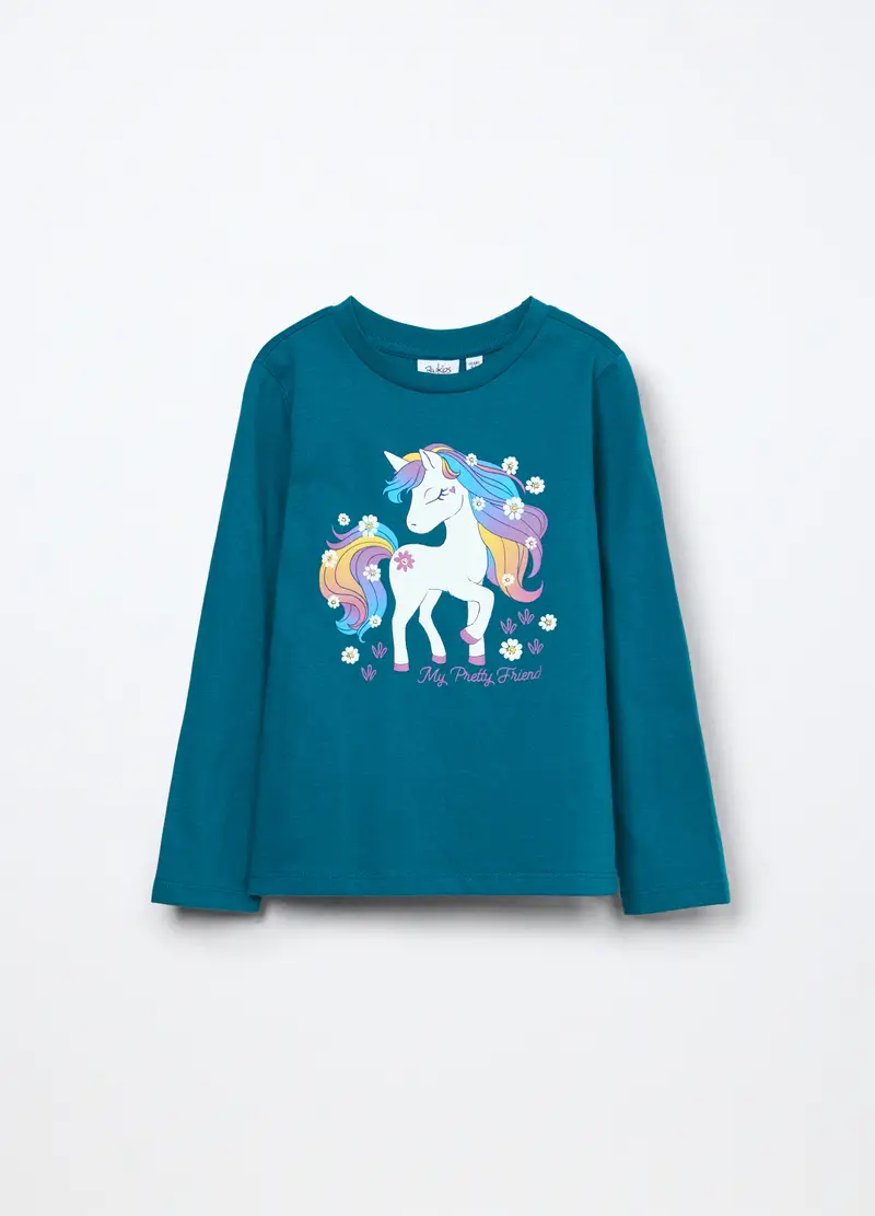 Blukids T-shirt Bambina Verde 4254372