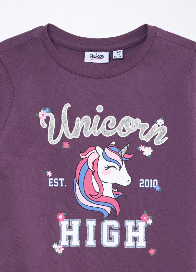 Blukids T-shirt Bambina Viola 1093969 miniatura 2