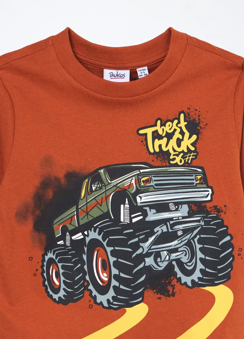 Blukids T-shirt Bambino Arancione 4255025 miniatura 3