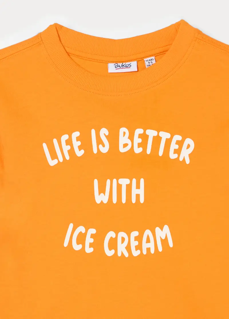 Blukids T-shirt Bambino Beige 4318272 miniatura 3