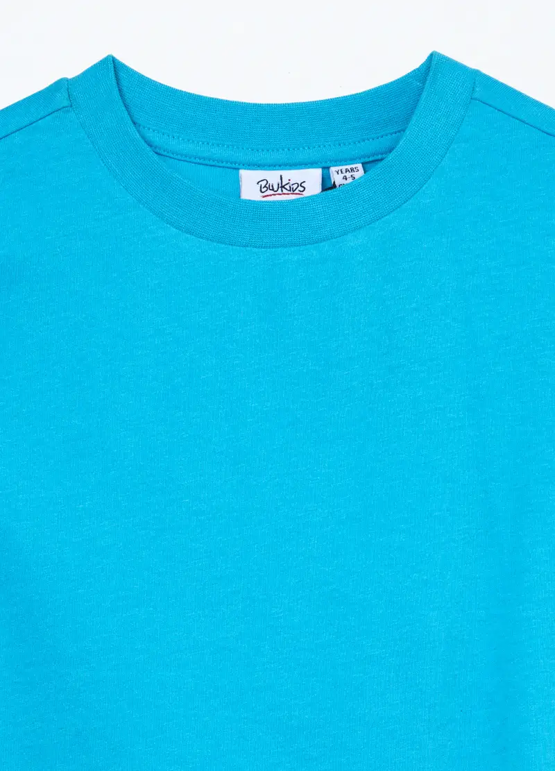 Blukids T-shirt Bambino Azzurro 1050151 miniatura 2