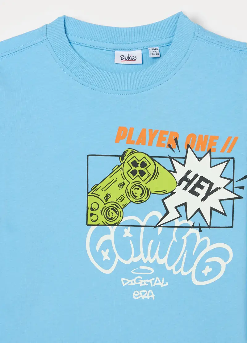 Blukids T-shirt Bambino Azzurro 4318268 miniatura 3