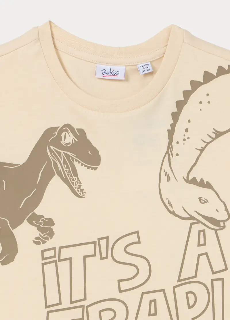 Blukids T-shirt Bambino Beige 4318356 miniatura 3