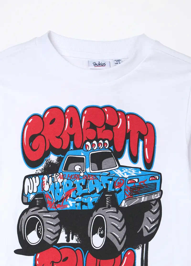 Blukids T-shirt Bambino Bianco 4064379 miniatura 3