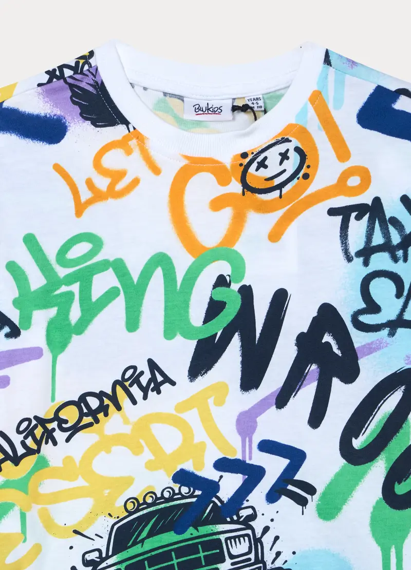 Blukids T-shirt Bambino Bianco 4318352 miniatura 3