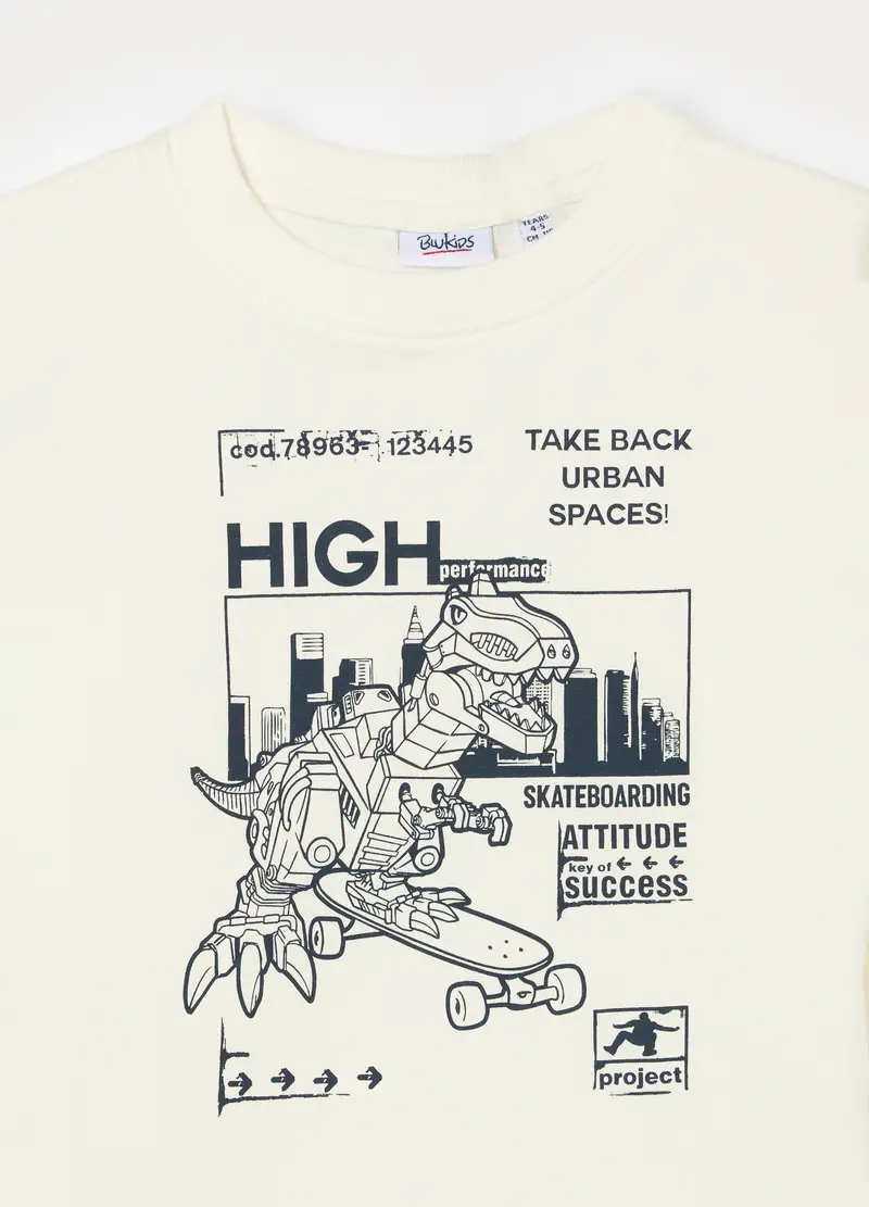 Blukids T-shirt Bambino Bianco 4318274 miniatura 3