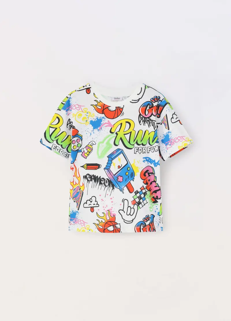 Blukids T-shirt Bambino Bianco 964715