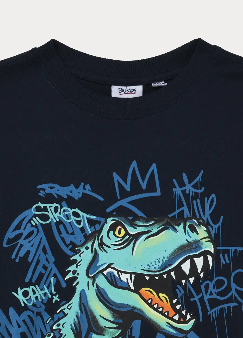 Blukids T-shirt Bambino Blu 4318270 miniatura 3