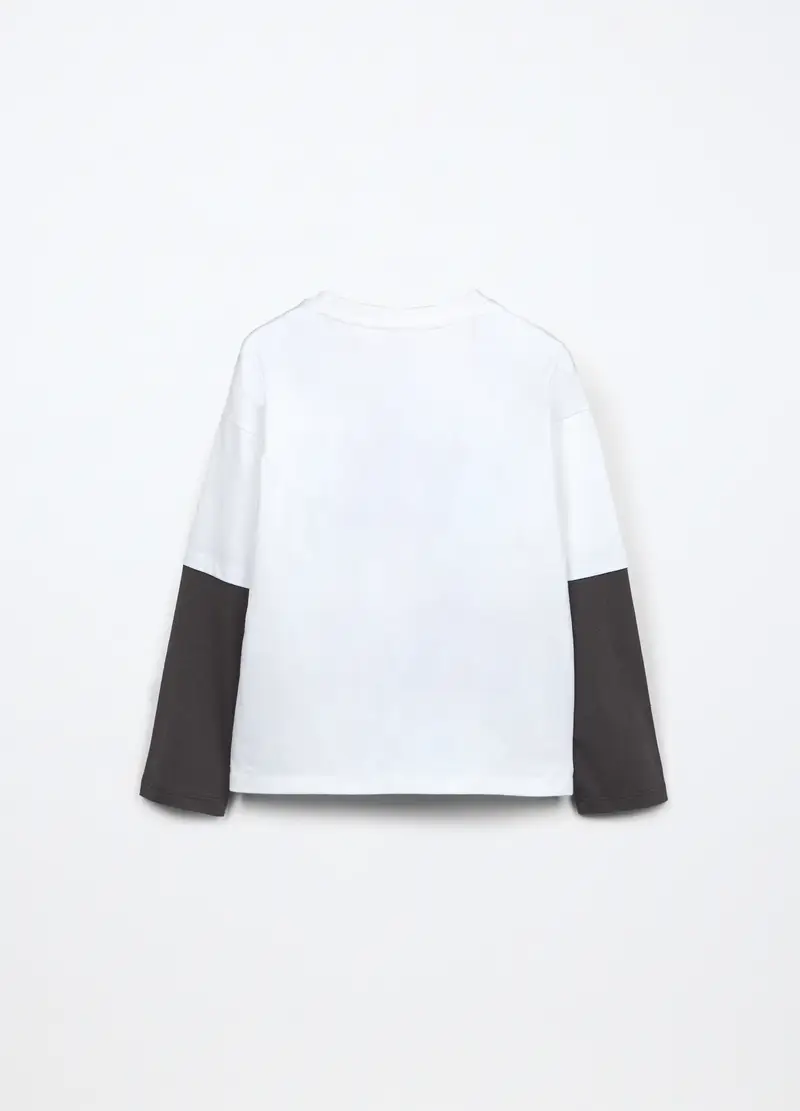 Blukids T-shirt Bambino Grigio 2473945 miniatura 2