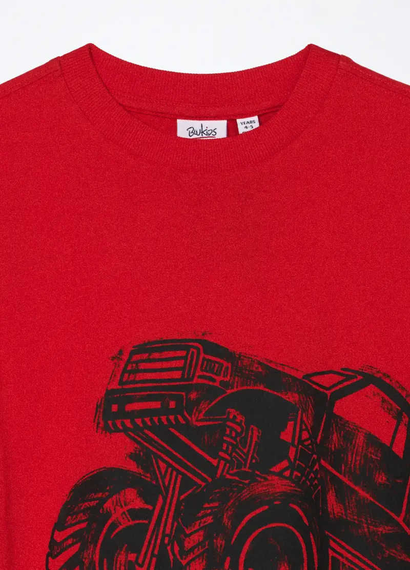 Blukids T-shirt Bambino Rosso 4254658 miniatura 3