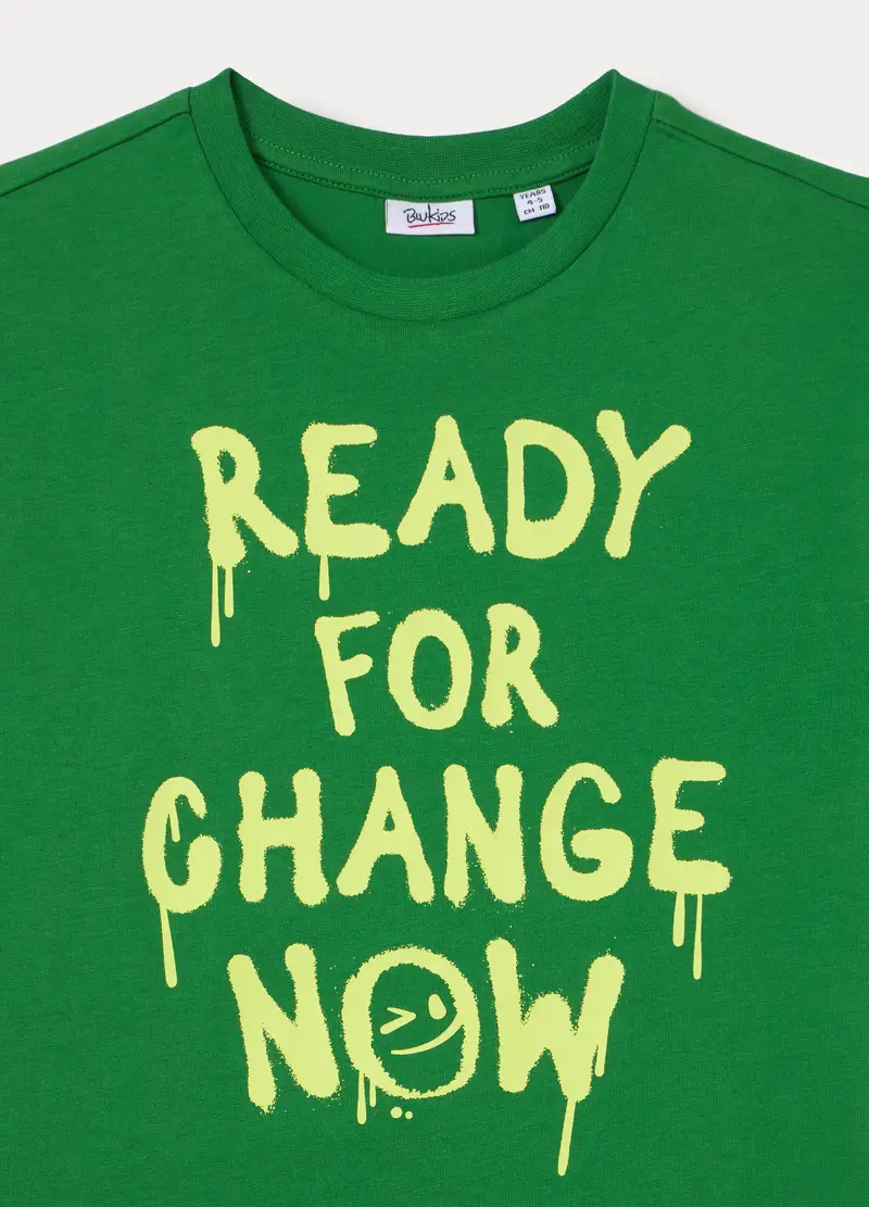 Blukids T-shirt Bambino Verde 4318359 miniatura 3