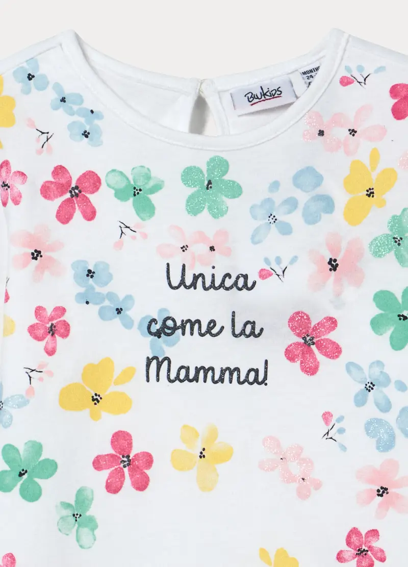 Blukids T-shirt Bambina Bianco 4222346 miniatura 3