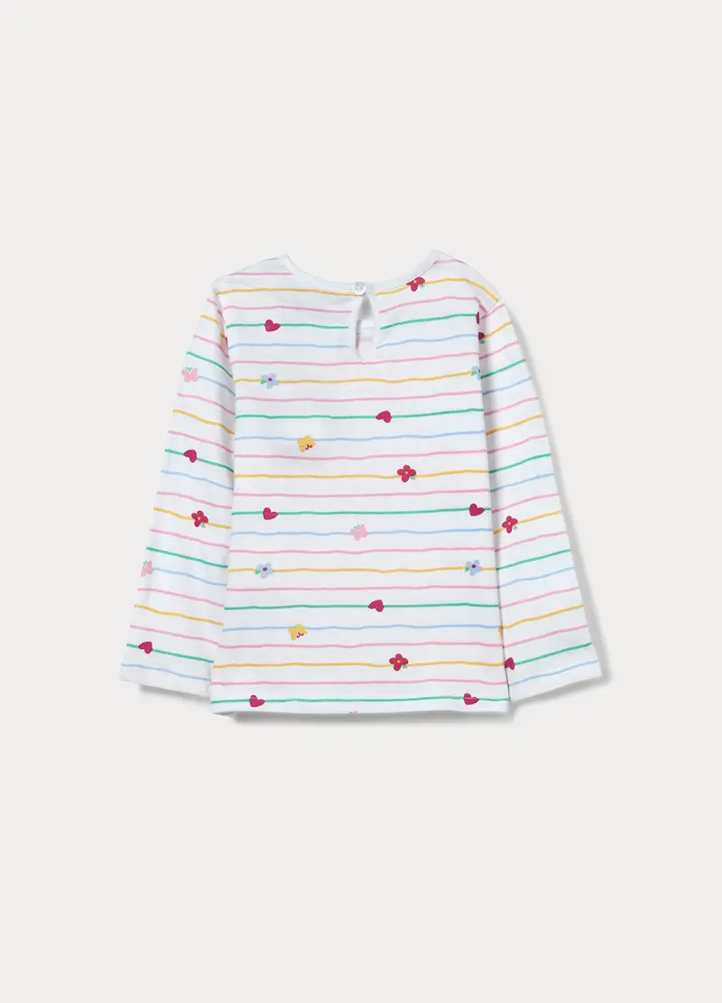 Blukids T-shirt Bambina Bianco 4268924 miniatura 2