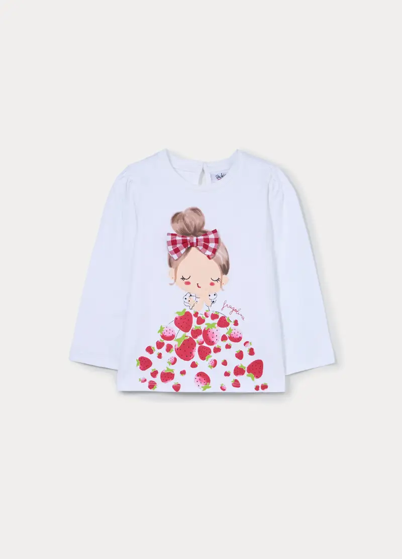 Blukids T-shirt Bambina Bianco 4319956
