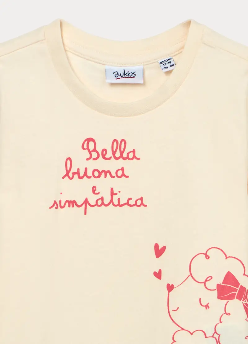 Blukids T-shirt Bambina Bianco 4222591 miniatura 3