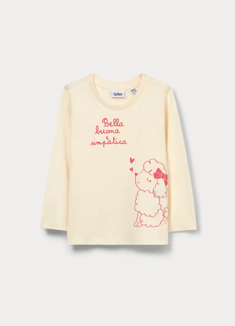 Blukids T-shirt Bambina Bianco 4222591