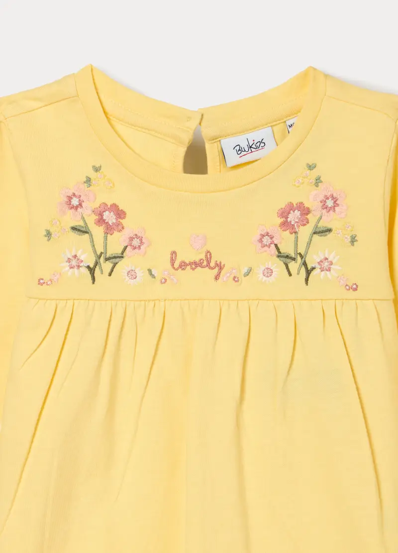 Blukids T-shirt Bambina Giallo 4223144 miniatura 3